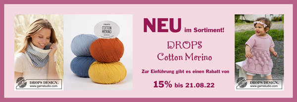 15% Einführung Cotton Merino bis 21.08.22