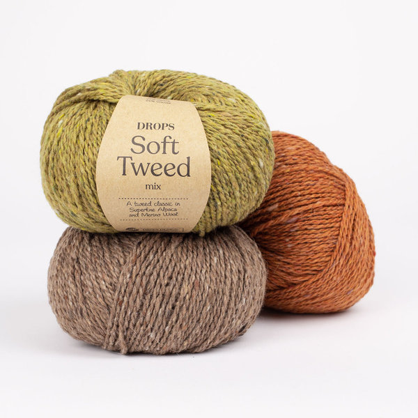 Drops Soft Tweed möhrenkuchen Fb. 18